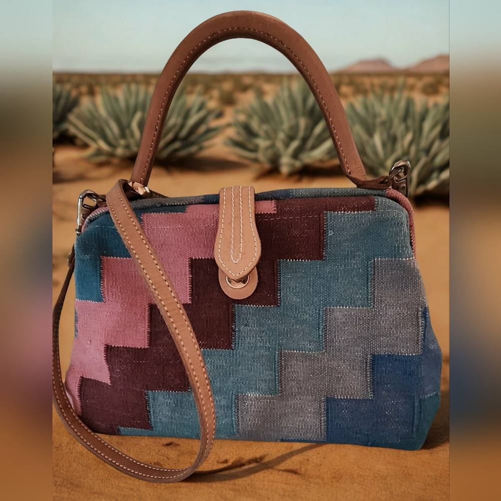 T. CAPPELLI Original Vintage Textile Handbag